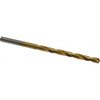 Chicago-Latrobe #19 135° High Speed Steel Jobber Drill TiN Finish, Right Hand Cut, Spiral Flute, Straight Shank, 3-1/4" OAL, Split Point 41689 - 03294766