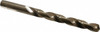 Chicago-Latrobe 0.404" 135° Cobalt Jobber Drill Oxide/Gold Finish, Right Hand Cut, Spiral Flute, Straight Shank, 5-1/4" OAL, Split Point 46795 - 81193252