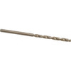 Cleveland Twist Drill #30 135° Cobalt Jobber Drill Oxide/Gold Finish, Right Hand Cut, Spiral Flute, Straight Shank, 2-3/4" OAL, Split Point C70163 - 74331281