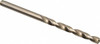 Cleveland Twist Drill 5.4mm 135° Cobalt Jobber Drill Oxide/Gold Finish, Right Hand Cut, Spiral Flute, Straight Shank, 93mm OAL, Split Point C70101 - 74330705