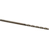 Cleveland Twist Drill #50 135° Cobalt Jobber Drill Oxide/Gold Finish, Right Hand Cut, Parabolic Flute, Straight Shank, 2" OAL, Split Point C16552 - 02146553