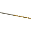 Cleveland Twist Drill #46 135° Cobalt Jobber Drill TiN Finish, Right Hand Cut, Parabolic Flute, Straight Shank, 2-1/8" OAL, Split Point C16659 - 02147031