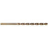 Cleveland Twist Drill 8.6mm 135° Cobalt Jobber Drill Oxide/Gold Finish, Right Hand Cut, Parabolic Flute, Straight Shank, 4.921" OAL, Split Point C16603 - 02147296