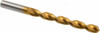 Cleveland Twist Drill 25/64" 135° Cobalt Jobber Drill TiN Finish, Right Hand Cut, Parabolic Flute, Straight Shank, 5-1/8" OAL, Split Point C16688 - 02145985