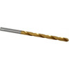 Hertel #11 135° High Speed Steel Jobber Drill TiN Finish, Right Hand Cut, Spiral Flute, Straight Shank, 3-1/2" OAL, Split Point 66694100 - 66694100