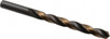 Michigan Drill 25/64" 118° High Speed Steel Jobber Drill Oxide/Gold Finish, Right Hand Cut, Spiral Flute, Straight Shank, 5-1/8" OAL, Split Point 314 25/64 - 00371724