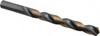 Michigan Drill 15/32" 118° High Speed Steel Jobber Drill Oxide/Gold Finish, Right Hand Cut, Spiral Flute, Straight Shank, 5-3/4" OAL, Split Point 314 15/32 - 00371773