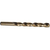 Precision Twist Drill 1.45mm 135° Cobalt Jobber Drill Oxide/Gold Finish, Right Hand Cut, Spiral Flute, Straight Shank, 1-37/64" OAL, Split Point 016359 - 78512704