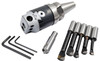Precise 2" Boring Head Kit with BT30 Shank, Boring Bars & Fly Cutter - 1061-0096