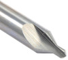 Precise #2 Size Carbide Center Drill & Countersink, 3/16" Body Diameter, 5/64" Drill Diameter, 4" Overall Length - 5001-0030