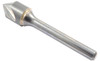 Precise Single Flute 82º Carbide Countersink, 1" Body Diameter, 1/2" Diameter of Shank, 3" Overall Length - 2002-1000
