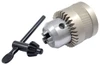 Precise JT33 Chrome-Plated Drill Chuck With Key, 1/32-1/2" Capacity - 3700-1102