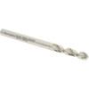 Accupro #20 130° Parabolic Flute Cobalt Screw Machine Drill Bit Bright Finish, Right Hand Cut, 0.866" Flute Length, 2.165" OAL, Split Point, Straight Shank 1630409-AC - 01331883