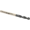 Accupro #24 130° Parabolic Flute Cobalt Screw Machine Drill Bit TiAlN Finish, Right Hand Cut, 0.866" Flute Length, 2.165" OAL, Split Point, Straight Shank 1630386A-AC - 01348739