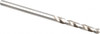 Chicago-Latrobe #40 118° Spiral Flute High Speed Steel Screw Machine Drill Bit Bright Finish, Right Hand Cut, 13/16" Flute Length, 1-13/16" OAL, Standard Point, Straight Shank 48740 - 81354409