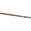Chicago-Latrobe #49 135° Spiral Flute Cobalt Screw Machine Drill Bit Oxide/Gold Finish, Right Hand Cut, 11/16" Flute Length, 1-11/16" OAL, Split Point, Straight Shank 50904 - 81372492
