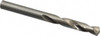 Cleveland Twist Drill #8 135° Spiral Flute High Speed Steel Screw Machine Drill Bit Bright Finish, Right Hand Cut, 1-3/16" Flute Length, 2-1/4" OAL, Split Point, Straight Shank C70312 - 74332412