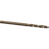 Cleveland Twist Drill #37 135° Spiral Flute Cobalt Screw Machine Drill Bit Oxide/Gold Finish, Right Hand Cut, 13/16" Flute Length, 1-13/16" OAL, Split Point, Straight Shank C14559 - 63793376