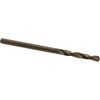Cleveland Twist Drill #38 135° Spiral Flute Cobalt Screw Machine Drill Bit Oxide/Gold Finish, Right Hand Cut, 13/16" Flute Length, 1-13/16" OAL, Split Point, Straight Shank C14557 - 63793384