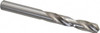 Cleveland Twist Drill 0.246" 135° Spiral Flute High Speed Steel Screw Machine Drill Bit Bright Finish, Right Hand Cut, 1-3/8" Flute Length, 2-1/2" OAL, Split Point, Straight Shank C70283 - 74332123