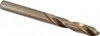 Cleveland Twist Drill 0.246" 135° Spiral Flute Cobalt Screw Machine Drill Bit Oxide/Gold Finish, Right Hand Cut, 1-3/8" Flute Length, 2-1/2" OAL, Split Point, Straight Shank C14644 - 63795041