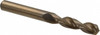 Cleveland Twist Drill 0.302" 135° Parabolic Flute Cobalt Screw Machine Drill Bit Oxide/Gold Finish, Right Hand Cut, 1-5/8" Flute Length, 2-13/16" OAL, Split Point, Straight Shank C14294 - 75905331