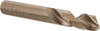 Cleveland Twist Drill 0.4724" 135° Spiral Flute Cobalt Screw Machine Drill Bit Oxide/Gold Finish, Right Hand Cut, 2.008" Flute Length, 4.016" OAL, Split Point, Straight Shank C14818 - 86191095