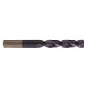 Cleveland Twist Drill 0.295" 135° Parabolic Flute Cobalt Screw Machine Drill Bit TiAlN Finish, Right Hand Cut, 1-9/16" Flute Length, 2-3/4" OAL, Split Point, Straight Shank C15142 - 75910505