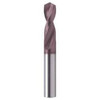 Guhring #50 130° Parabolic Flute Powdered Metal Screw Machine Drill Bit FIREX Finish, Right Hand Cut, 11mm Flute Length, 36mm OAL, Cone Relief Point, Straight Shank 9005150017800 - 83914564