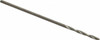 Hertel #60 118° High Speed Steel Screw Machine Drill Bit Bright Finish, Right Hand Cut, 1/2" Flute Length, 1-3/8" OAL 89321095 - 89321095
