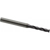 Kennametal 5/32" 180° Spiral Flute Solid Carbide Screw Machine Drill Bit TiAlN Finish, Right Hand Cut, 15/16" Flute Length, 66mm OAL, Flat-Bottom Point, Straight Shank, Through Coolant 3505133 - 80381551