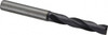 Kennametal 9/32" 180° Spiral Flute Solid Carbide Screw Machine Drill Bit TiAlN Finish, Right Hand Cut, 41mm Flute Length, 79mm OAL, Flat-Bottom Point, Straight Shank, Through Coolant 3505136 - 83257709