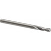 M.A. Ford #24 118° Spiral Flute Solid Carbide Screw Machine Drill Bit Bright Finish, Right Hand Cut, 5/8" Flute Length, 2" OAL, Faceted Point, Straight Shank 20615200 - 00654780