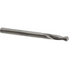 M.A. Ford #19 118° Spiral Flute Solid Carbide Screw Machine Drill Bit Bright Finish, Right Hand Cut, 3/4" Flute Length, 2-1/8" OAL, Faceted Point, Straight Shank 20616600 - 00654731