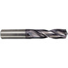 M.A. Ford 3mm Diam, 142° Point, Right Hand Cut, Spiral Flute, Screw Machine Length Drill Bit Solid Carbide, ALtima Finish, 16mm Flute Length, 57mm OAL, Straight Shank, 2XDSS1181A - 58251026