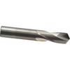 M.A. Ford 9/16" 118° Spiral Flute Solid Carbide Screw Machine Drill Bit Bright Finish, Right Hand Cut, 1-1/2" Flute Length, 3-1/2" OAL, Faceted Point, Straight Shank 20656250 - 00654467