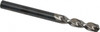 Walter Titex #6 130° Parabolic Flute Vanadium High Speed Steel Screw Machine Drill Bit Bright Finish, Right Hand Cut, 1-1/32" Flute Length, 2-7/16" OAL, Split Point, Straight Shank 5057105 - 01421064