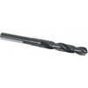 Chicago-Latrobe 37/64" 118° 1/2" Shank Oxide Finish High Speed Steel Silver & Deming Reduced Shank Drill Bit Flats on Shank, 6" OAL, 3-1/8" Flute Length, Split Point, Spiral Flute, Series 190F 52437 - 00980219