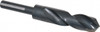 Chicago-Latrobe 59/64" 118° 1/2" Shank Oxide Finish High Speed Steel Silver & Deming Reduced Shank Drill Bit Flats on Shank, 6" OAL, 3-1/8" Flute Length, Split Point, Spiral Flute, Series 190F 52459 - 00980425