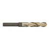 Titan USA 17/32" 135° 1/2" Shank Uncoated Cobalt Silver & Deming Reduced Shank Drill Bit Reduced Shank, 6" OAL, 3" Flute Length, Series 622 SD93634 - 07241607