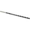 Accupro #20 118° Spiral Flute Vanadium High Speed Steel Taper Length Drill Bit TiAlN Finish, 78mm Flute Length, 119mm OAL, Faceted Point, Straight Shank 1BT0409-AC - 05494786