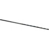 Chicago-Latrobe #43 118° Spiral Flute High Speed Steel Taper Length Drill Bit Oxide Finish, 2-1/4" Flute Length, 4-1/4" OAL, Standard Point, Straight Shank, Series 120 50333 - 81408437