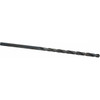 Chicago-Latrobe #4 118° Spiral Flute High Speed Steel Taper Length Drill Bit Oxide Finish, 3-5/8" Flute Length, 6" OAL, Standard Point, Straight Shank, Series 120 50294 - 81408049