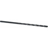 Chicago-Latrobe #7 118° Spiral Flute High Speed Steel Taper Length Drill Bit Oxide Finish, 3-5/8" Flute Length, 6" OAL, Standard Point, Straight Shank, Series 120 50297 - 81408072