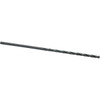 Cleveland Twist Drill #27 118° Spiral Flute High Speed Steel Taper Length Drill Bit Oxide Finish, 3" Flute Length, 5-3/8" OAL, Standard Point, Straight Shank, Series 2510 C08676 - 63725279