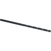 Cleveland Twist Drill 15/64" 118° Spiral Flute High Speed Steel Taper Length Drill Bit Oxide Finish, 3-3/4" Flute Length, 6-1/8" OAL, Standard Point, Straight Shank, Series 2510 C08737 - 63727150