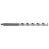 Cleveland Twist Drill #33 118° Parabolic Flute High Speed Steel Taper Length Drill Bit Bright Finish, 2-3/4" Flute Length, 5-1/8" OAL, Notched Point, Tanged Shank, Series 2565 C16252 - 68298439