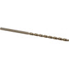 Cleveland Twist Drill 7/32" 135° Parabolic Flute Cobalt Taper Length Drill Bit Oxide/Gold Finish, 3-5/8" Flute Length, 6" OAL, Split Point, Straight Shank, Series 2575 C16786 - 02147767