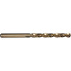 Precision Twist Drill 7/16" 135° Spiral Flute Cobalt Taper Length Drill Bit Oxide/Gold Finish, 4-5/8" Flute Length, 7-1/4" OAL, Split Point, Straight Shank, Series M51CO 051328 - 78556560