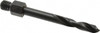 Hertel 0.199" Drill Bit, High Speed Steel, Threaded Shank Drill Bit 2-1/8" Overall Length, 135° Point Angle 53384491 - 53384491